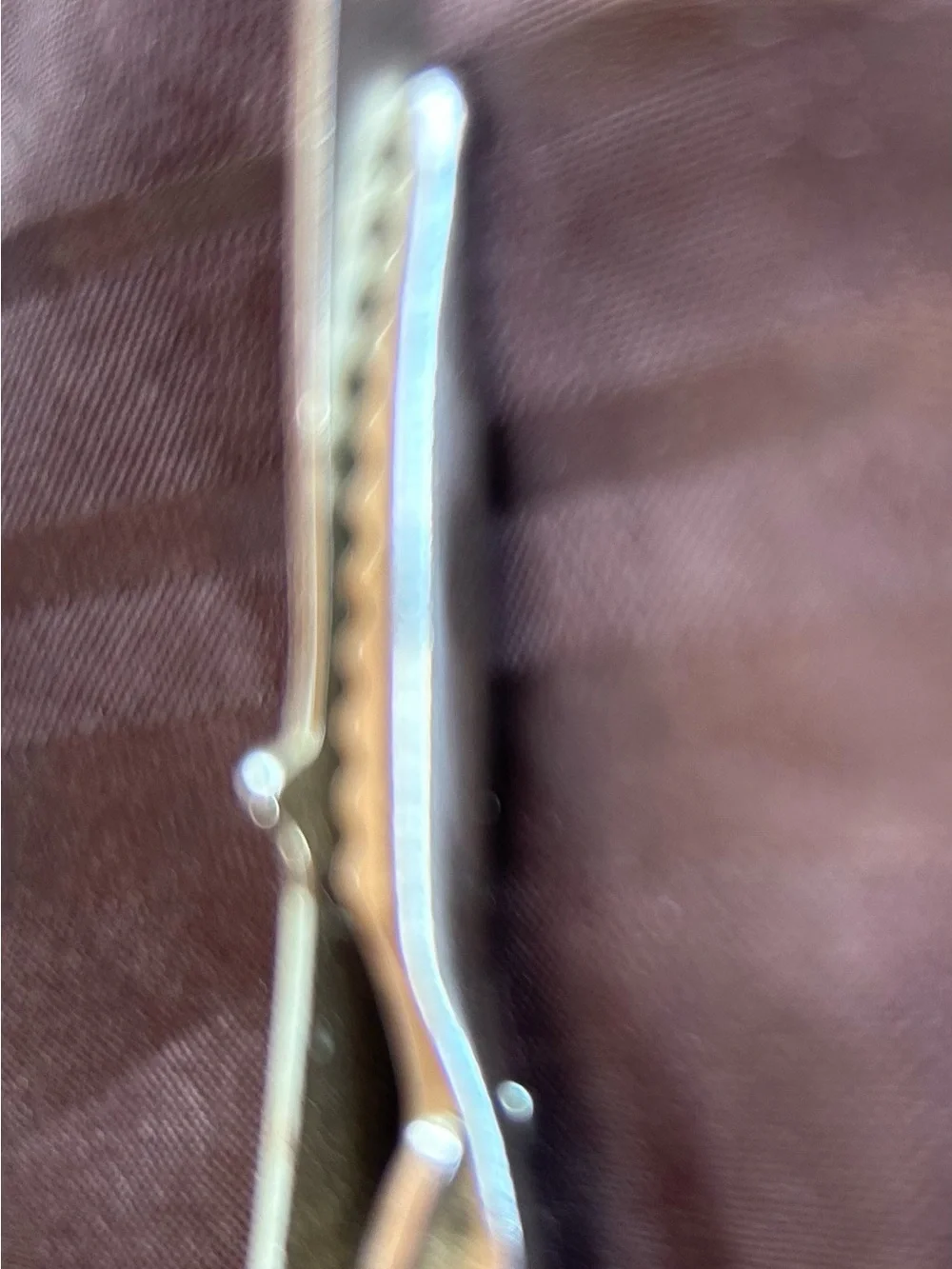 Set of 2 Vintage Men’s Tie clips or money in the shape of a knife and a dagger